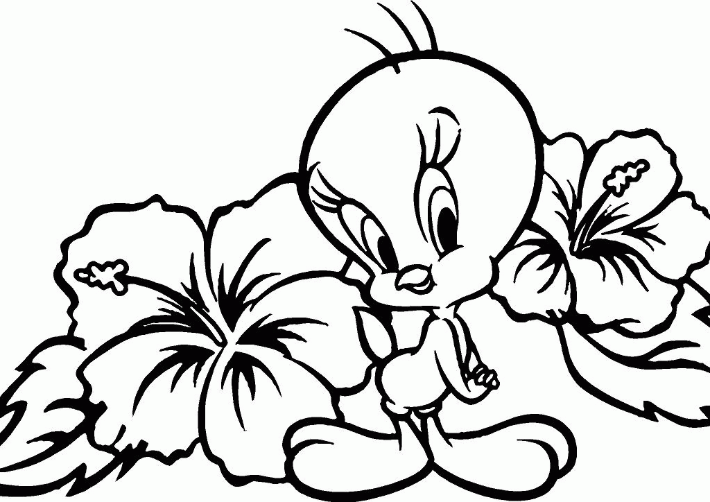 A Picture of Tweety Bird Printable Sheets Kids Printable Coloring 2021 a 0655 Coloring4free