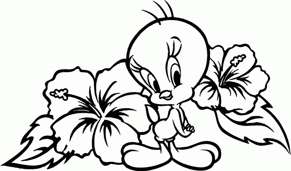 A Picture of Tweety Bird Printable Sheets Page Pages 2021 a 0650 Coloring4free