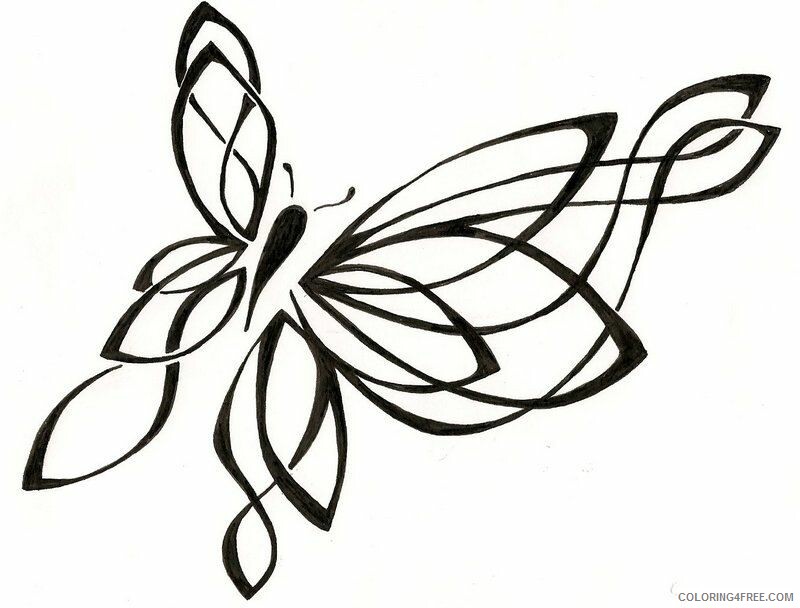 A Picture of a Butterfly Printable Sheets Original Mgs Tattoos jpg 2021 a 0290 Coloring4free