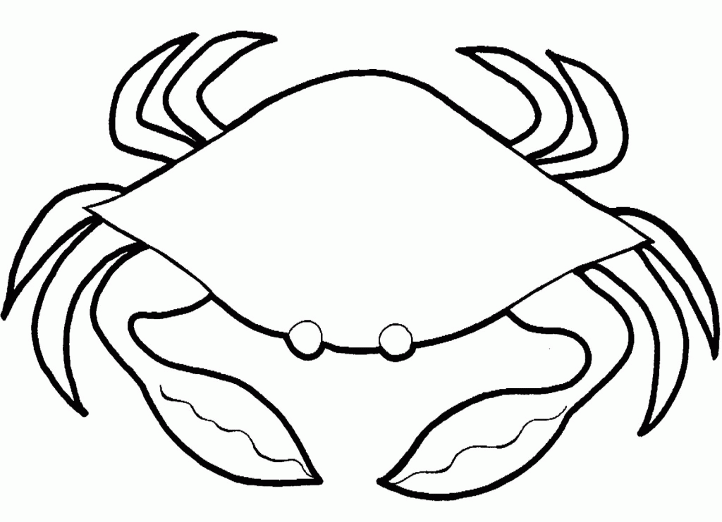 A Picture of a Crab Printable Sheets Hermit Crab Page Free 2021 a 0320 Coloring4free