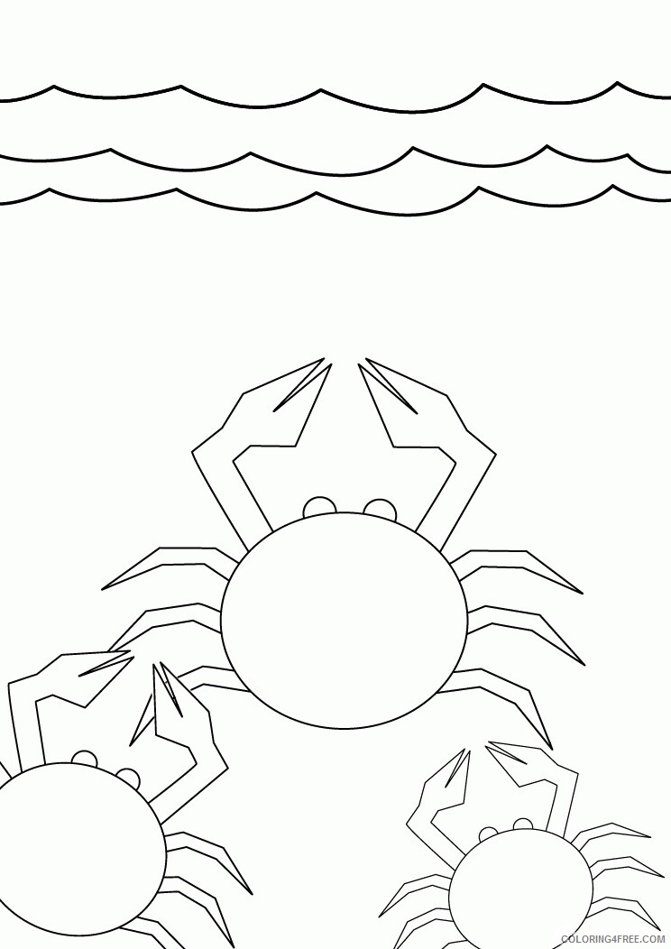 A Picture of a Crab Printable Sheets crab jpg 2021 a 0305 Coloring4free