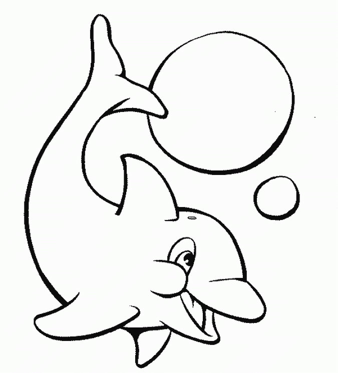 A Picture of a Dolphin Printable Sheets Of A Dolphin 2021 a 0324 Coloring4free