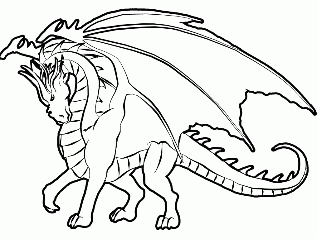 A Picture of a Dragon Printable Sheets Dragon for Kids 2021 a 0339 Coloring4free