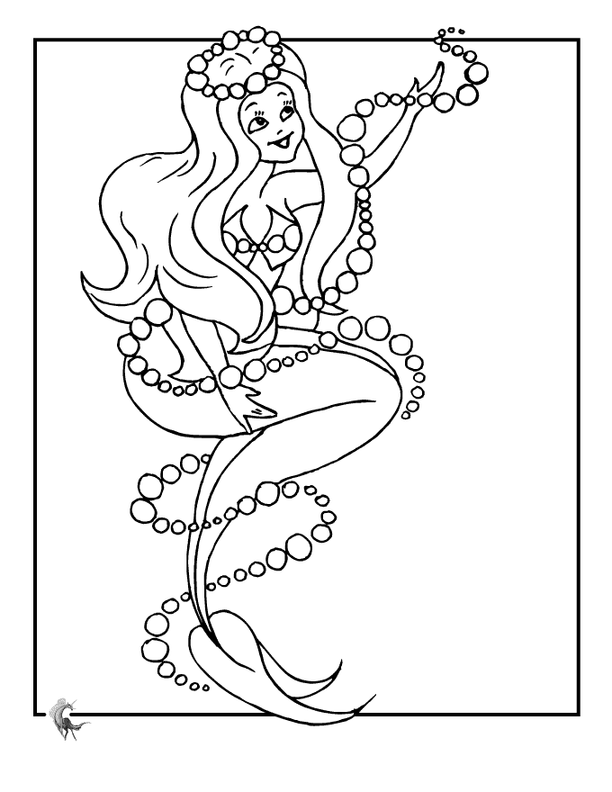 A Picture of a Mermaid Printable Sheets Barbie In A Mermaid Tale 2021 a 0407 Coloring4free