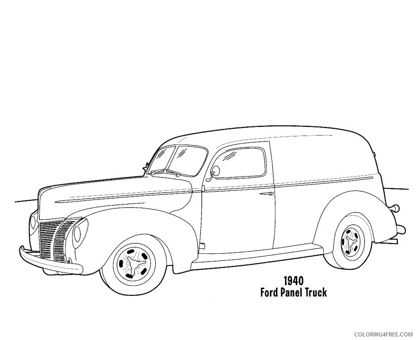 A Picture of a Truck Printable Sheets Pickup Truck 773 2021 a 0472 Coloring4free