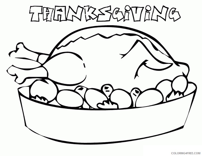 A Picture of a Turkey Printable Sheets Printable Free Thanksgiving Pages 2021 a 0484 Coloring4free