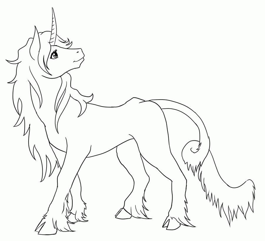 A Picture of a Unicorn Printable Sheets Unicorn TF page 3 by 2021 a 0500 Coloring4free