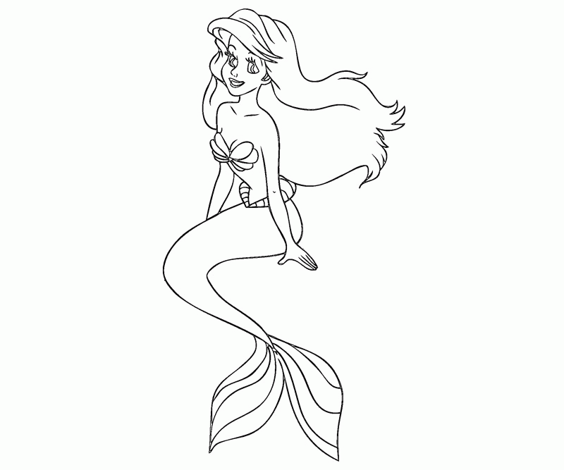 A Picture of ariel Printable Sheets Ariel Cake Ideas 2021 a 0527 Coloring4free