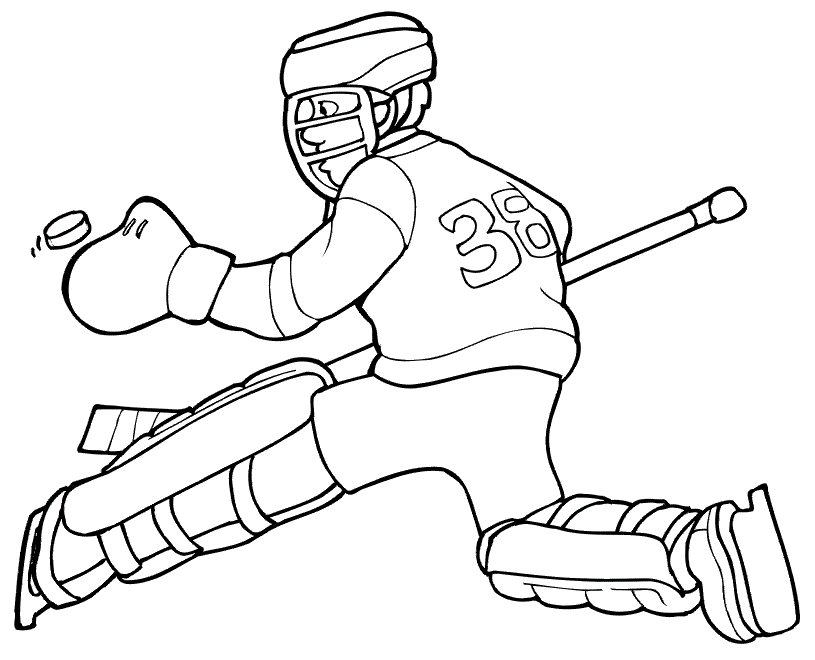 A Team Coloring Pages Printable Sheets Free Printable Hockey Pages 2021 a 0686 Coloring4free