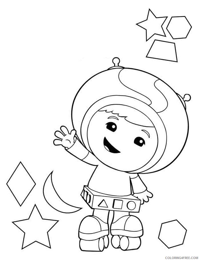 A Team Coloring Pages Printable Sheets Team Umizoomi Geo page 2021 a 0700 Coloring4free