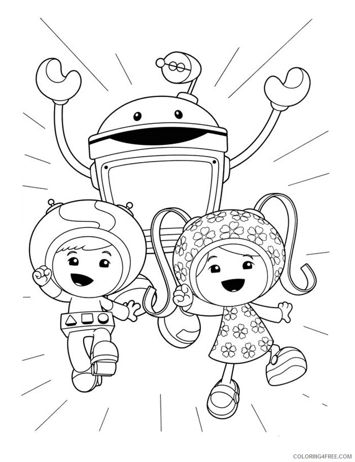 A Team Coloring Pages Printable Sheets Team Umizoomi Team Umizoomi coloring 2021 a 0701 Coloring4free