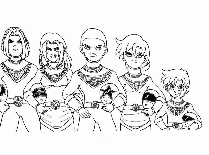 A Team Coloring Pages Printable Sheets power rangers team Colouring Pages 2021 a 0692 Coloring4free
