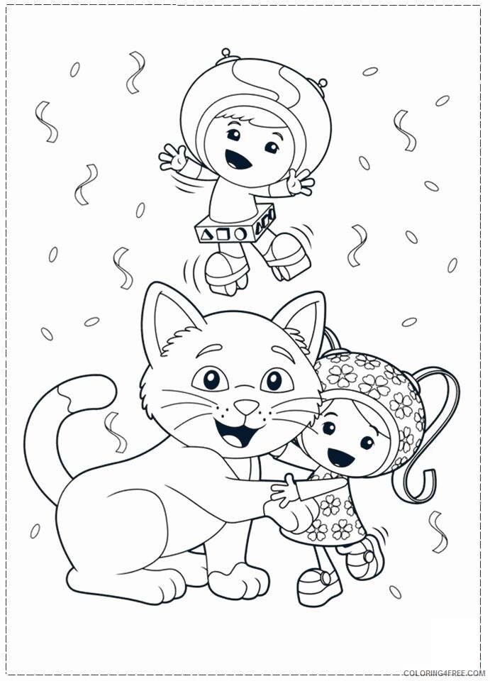 A Team Coloring Pages Printable Sheets umizoomi and pictures 2021 a 0705 Coloring4free
