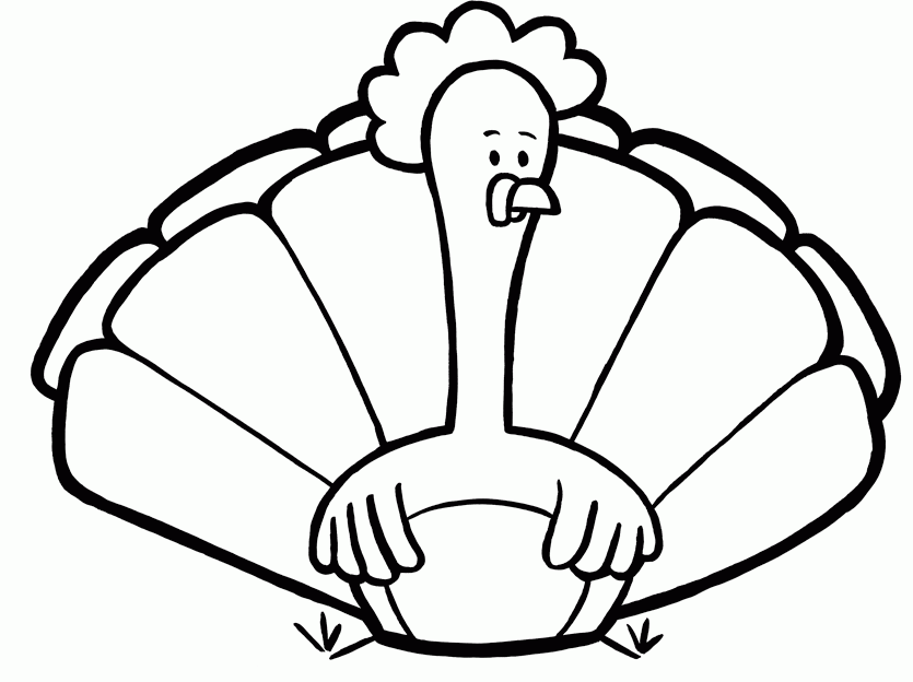 A Turkey For Thanksgiving Book Printable Sheets Turkey For Kids 2021 a 0724 Coloring4free