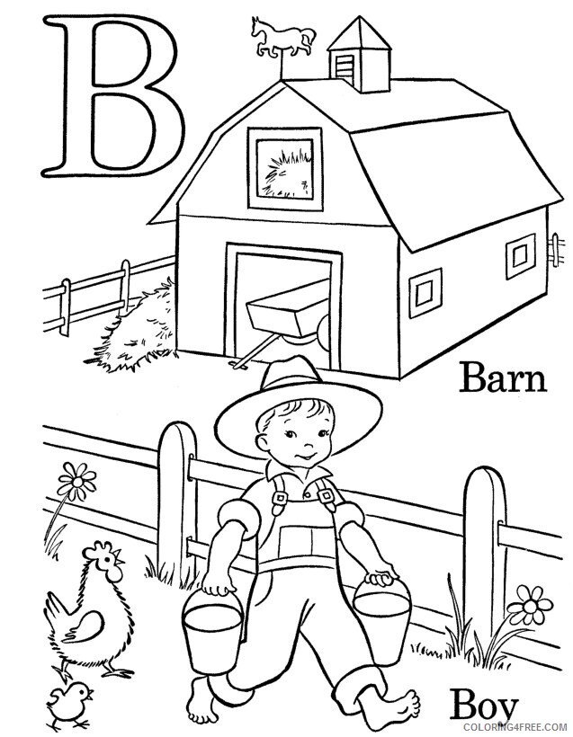 A z Coloring Pages Printable Sheets Pin by The Learning Groove 2021 a 4394 Coloring4free