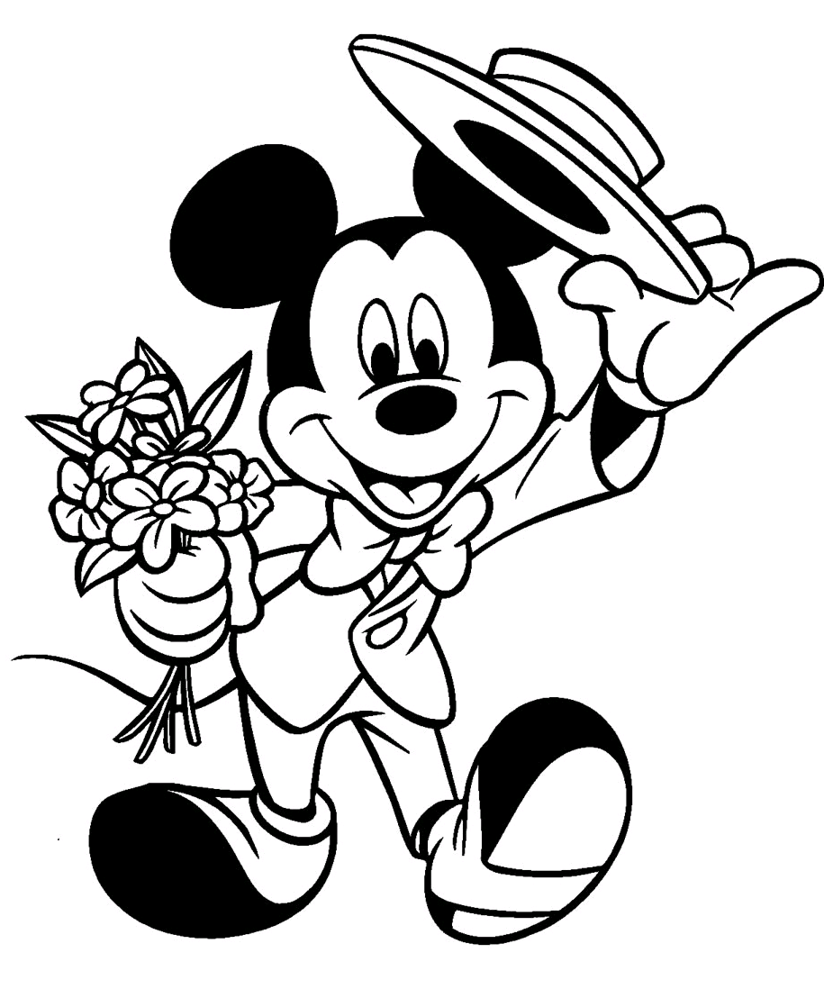 A4 Size Coloring Pages Printable Sheets DISNEY 1 gif 2021 a 0730 Coloring4free