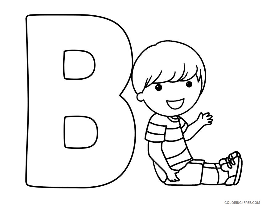ABCD Coloring Pages Printable Sheets Free Printable Abc Pages 2021 a 1063 Coloring4free