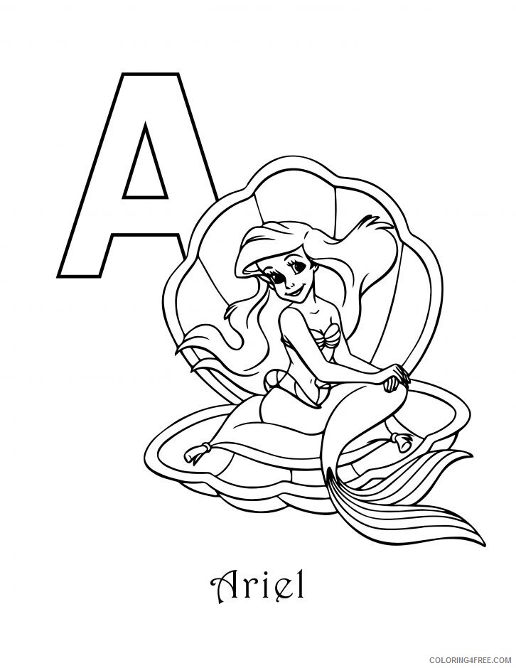 ABCD Coloring Pages Printable Sheets Free Printable Peppa Pig ABC 2021 a 1074 Coloring4free