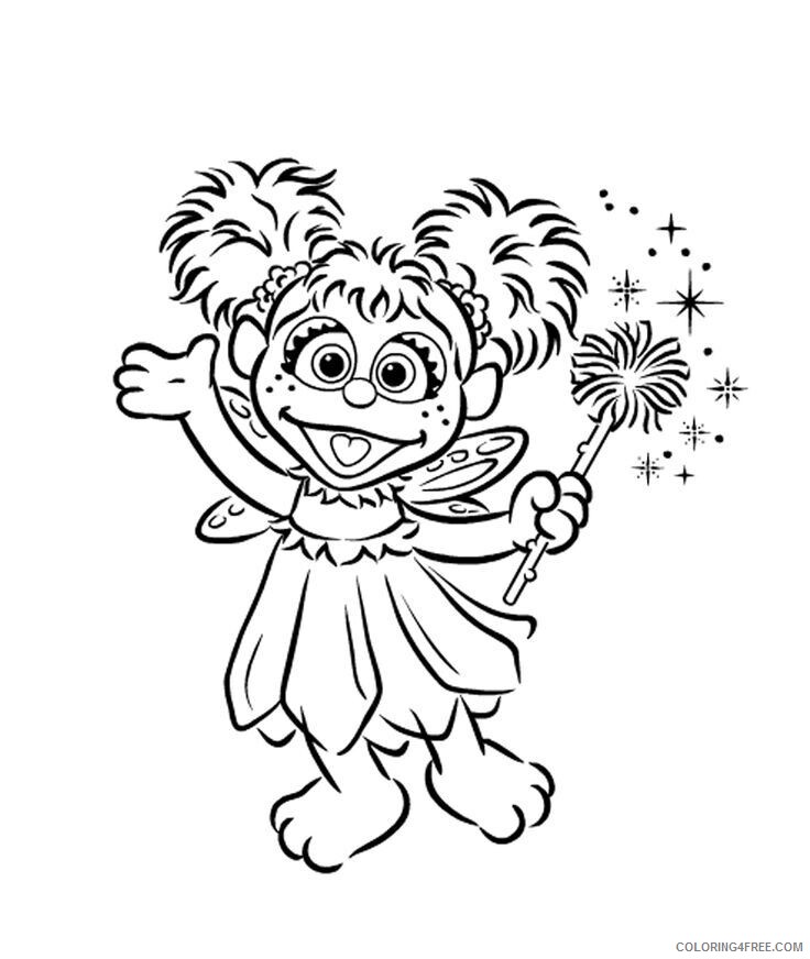 Abby Cadabby Coloring Pages Printable Sheets Abby cadabby page Abby 2021 a 0741 Coloring4free