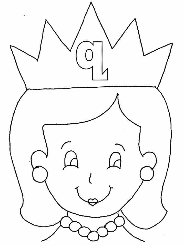 Abc Coloring Book Printable Sheets Alphabet Q Pages 2021 a 0852 Coloring4free