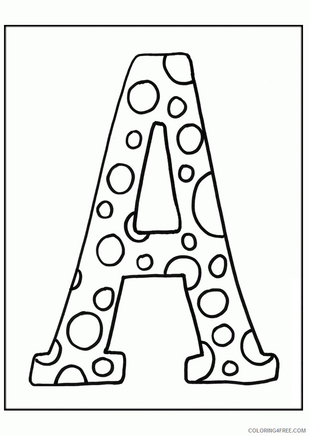 Abc Coloring Pages For Toddlers Printable Sheets ring letters Colouring jpg 2021 a 0923 Coloring4free