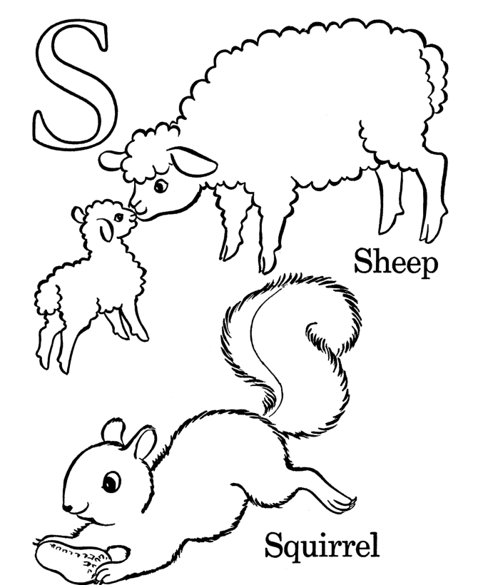 Abc Printable Coloring Pages Printable Sheets Alphabet Letter S 2021 a 1034 Coloring4free
