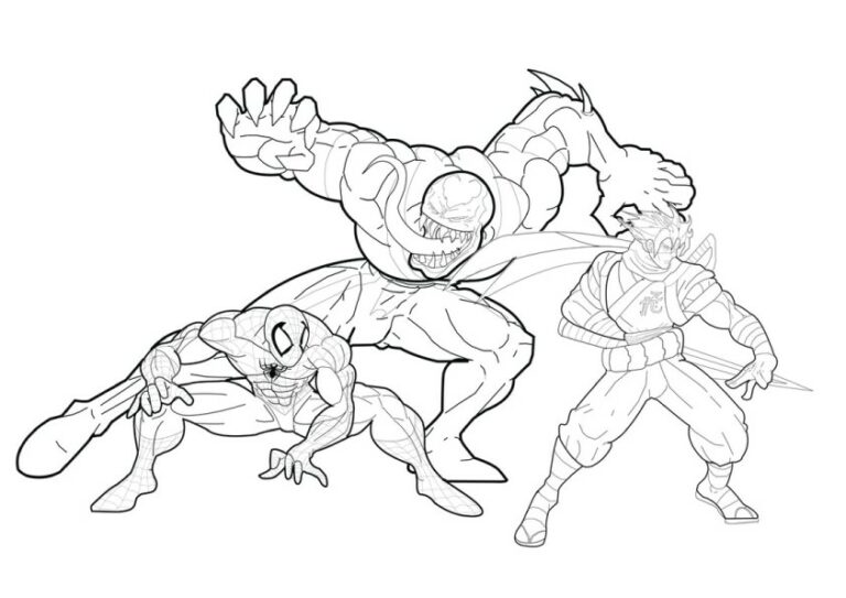 Abomination Coloring Pages - Coloring4Free.com