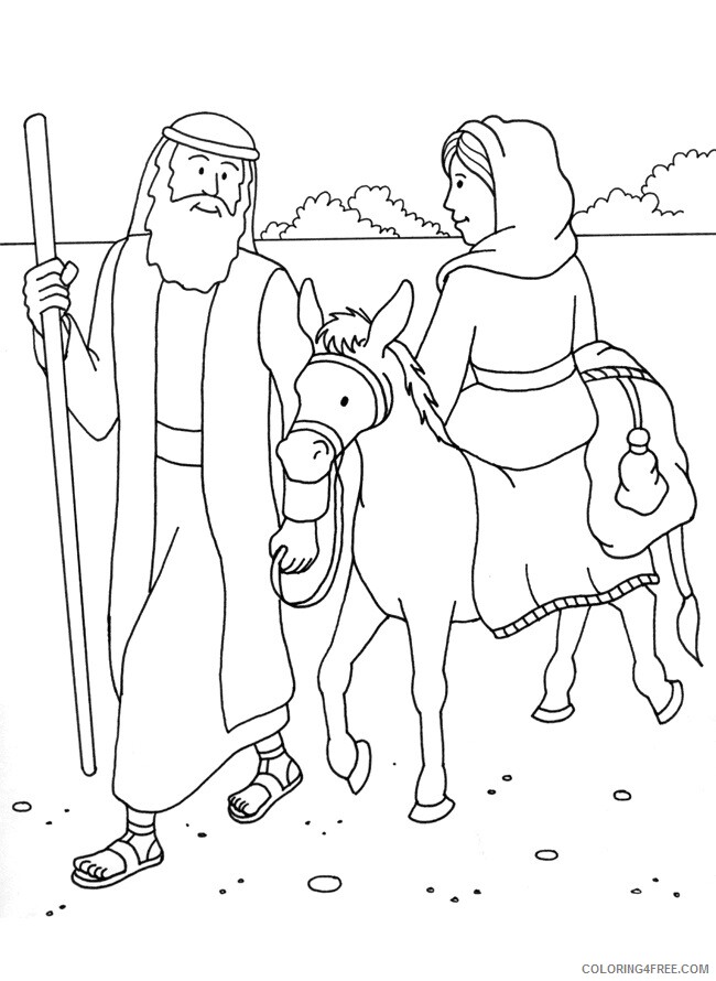 Abraham Coloring Page Printable Sheets Abraham And Sarah Pages 2021 a 1205 Coloring4free