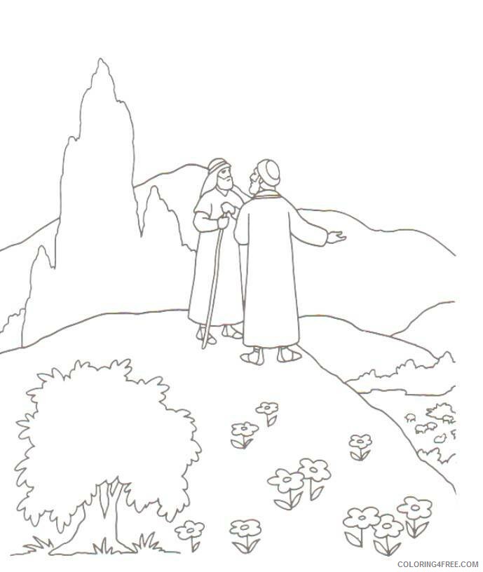 Abraham Coloring Pages Printable Sheets Toddler Bible Blog jpg 2021 a 1241 Coloring4free