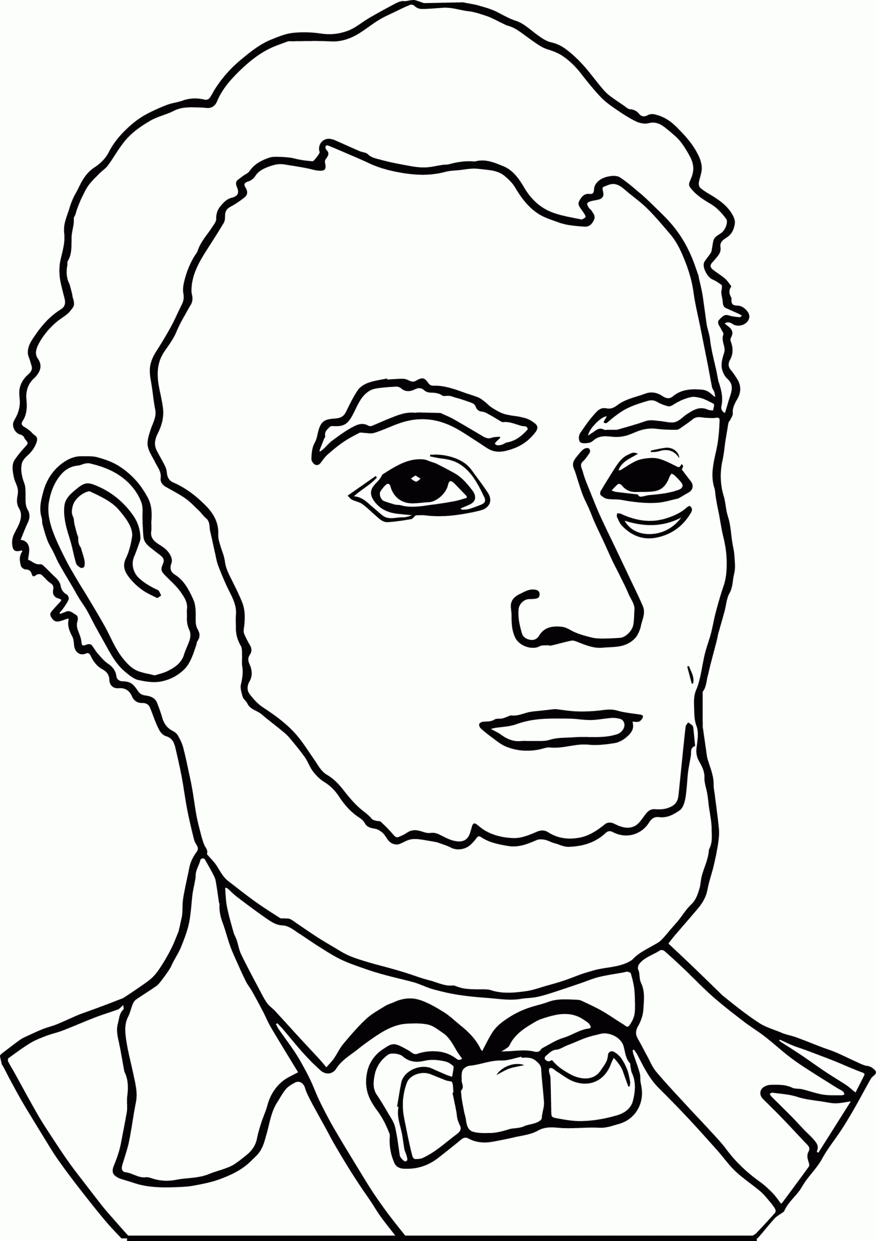 Abraham Lincoln Coloring Pages Printable Printable Sheets 17 Free Pictures for Abraham 2021 a 1266 Coloring4free