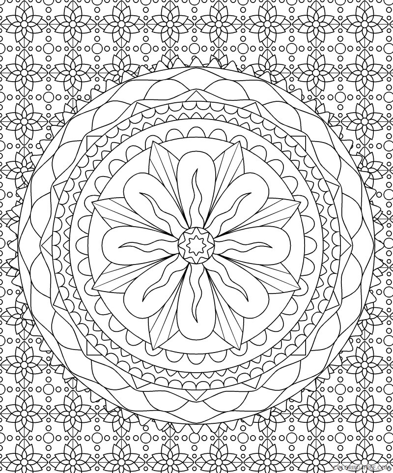 Abstract Coloring Pages Full Printable Sheets Downloadable Colouring for Relieving 2021 a 1387 Coloring4free