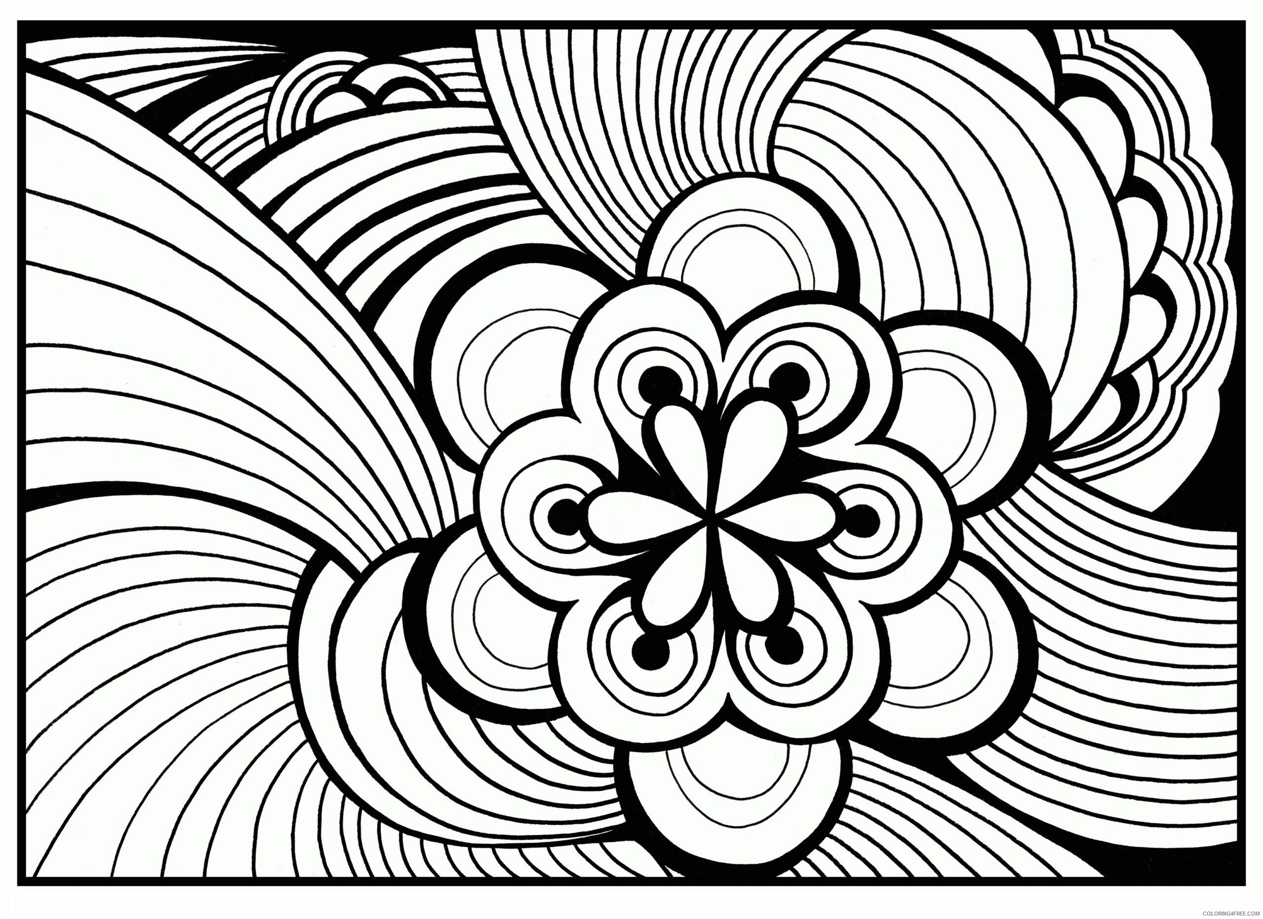 Abstract Coloring Pages for Adults Printable Sheets Abstract Vivoi dvrlists 2021 a 1334 Coloring4free