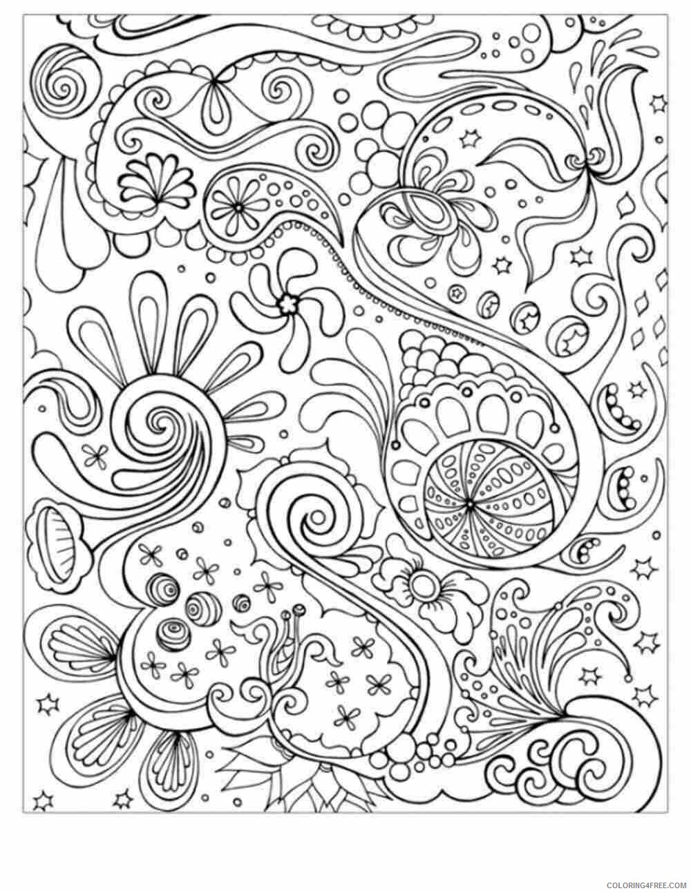 Abstract Coloring Pages for Adults Printable Sheets Free Printable Abstract Pages 2021 a 1352 Coloring4free