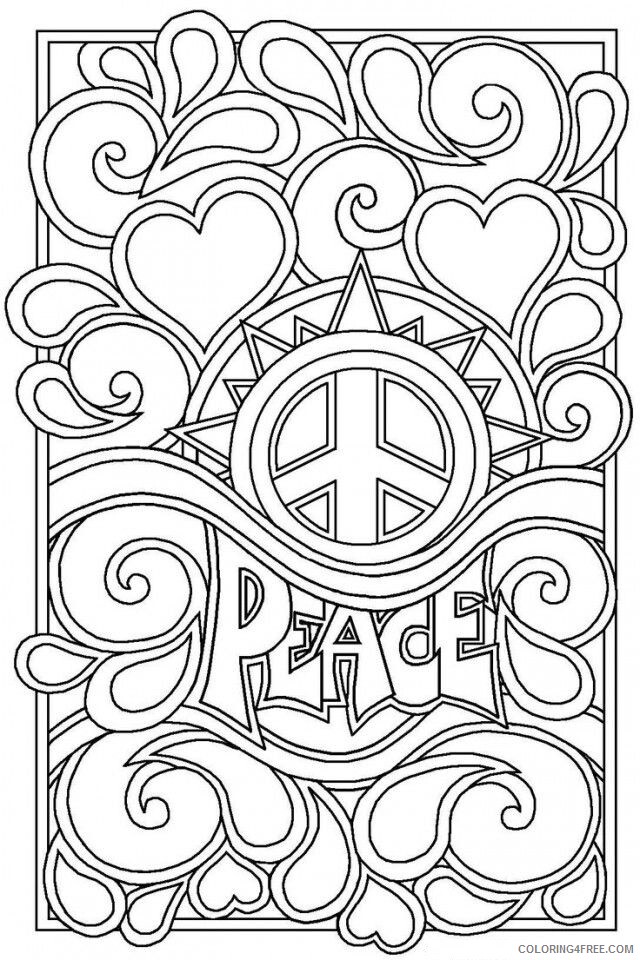 Abstract Coloring Pages for Teenagers Printable Sheets Hard 8331 Label 2021 a 1369 Coloring4free