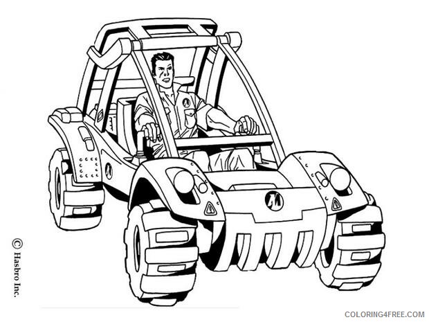 ATV Coloring Pages Printable Sheets Action mans super atv coloring 2021 a 3545 Coloring4free