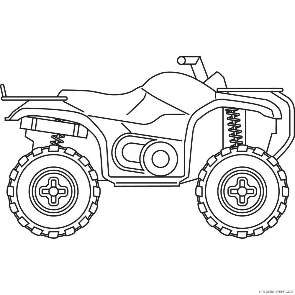 ATV Coloring Pages Printable Sheets The best free Atv coloring 2021 a 3555 Coloring4free