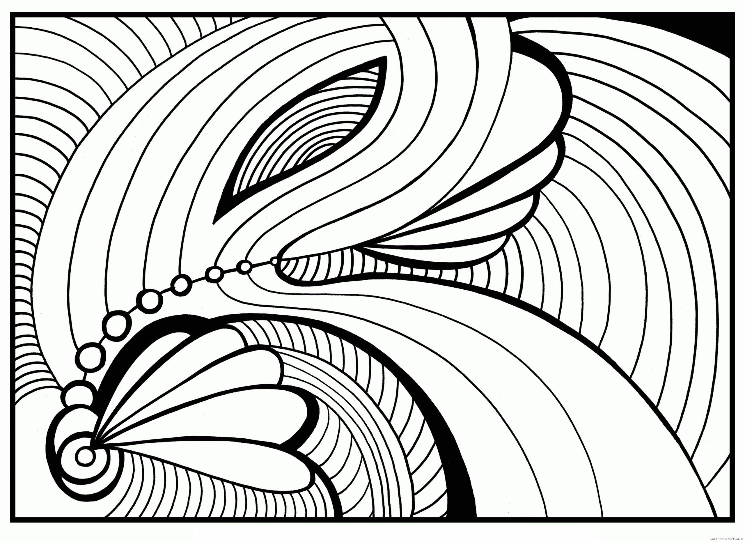 Abstract Print Out Coloring Pages Printable Sheets Free Printable Abstract Pages 2021 a 1433 Coloring4free