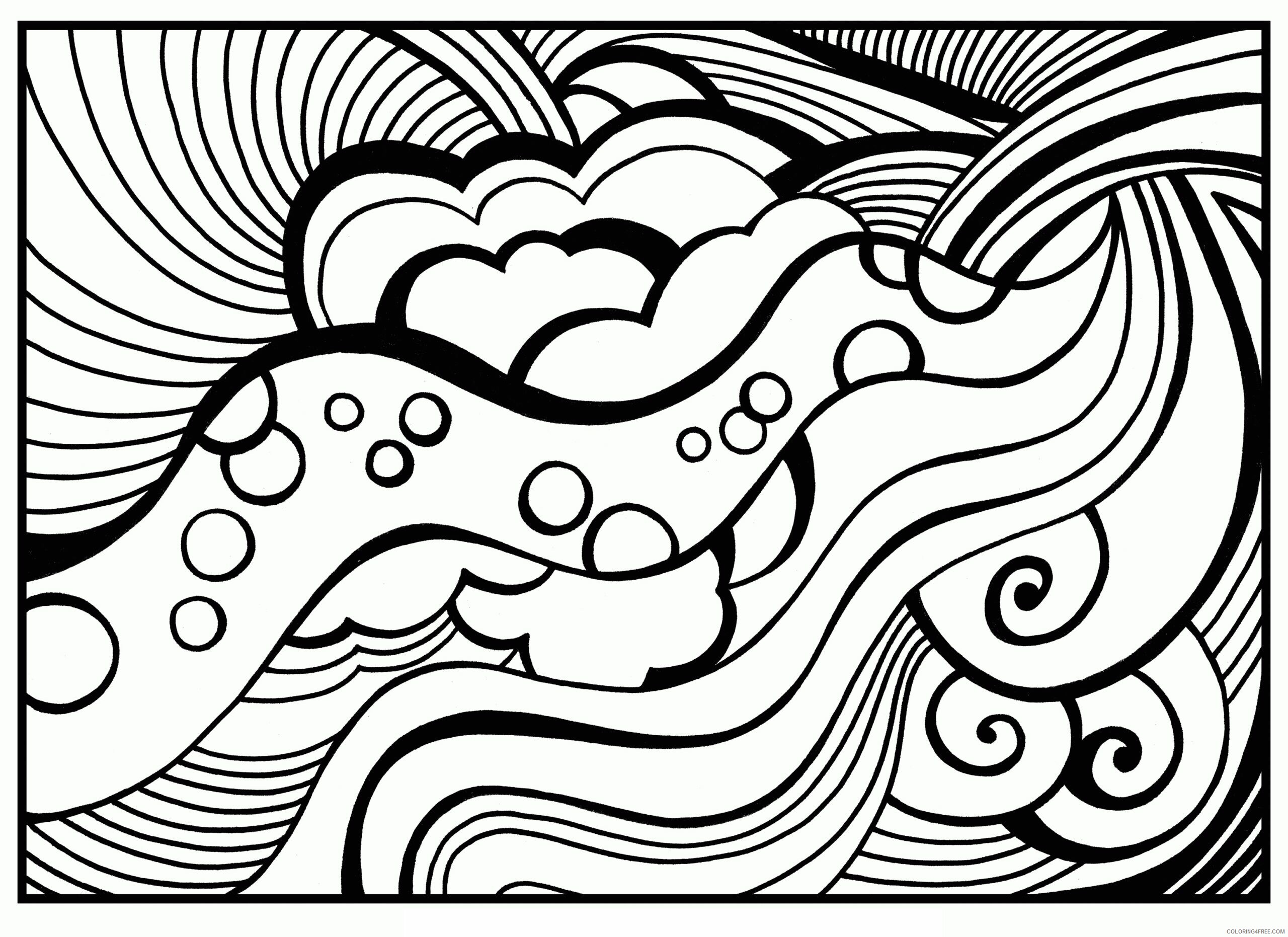 Abstract Print Out Coloring Pages Printable Sheets Related Abstract item 2021 a 1440 Coloring4free