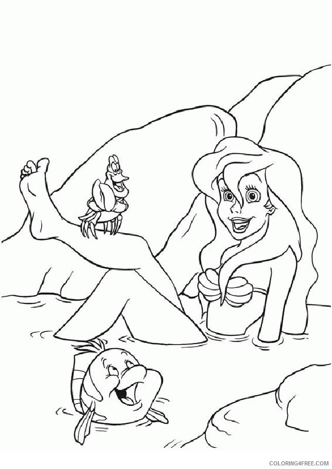 Actors Pages Printable Sheets The little Mermaid pages 2021 a 1577 Coloring4free