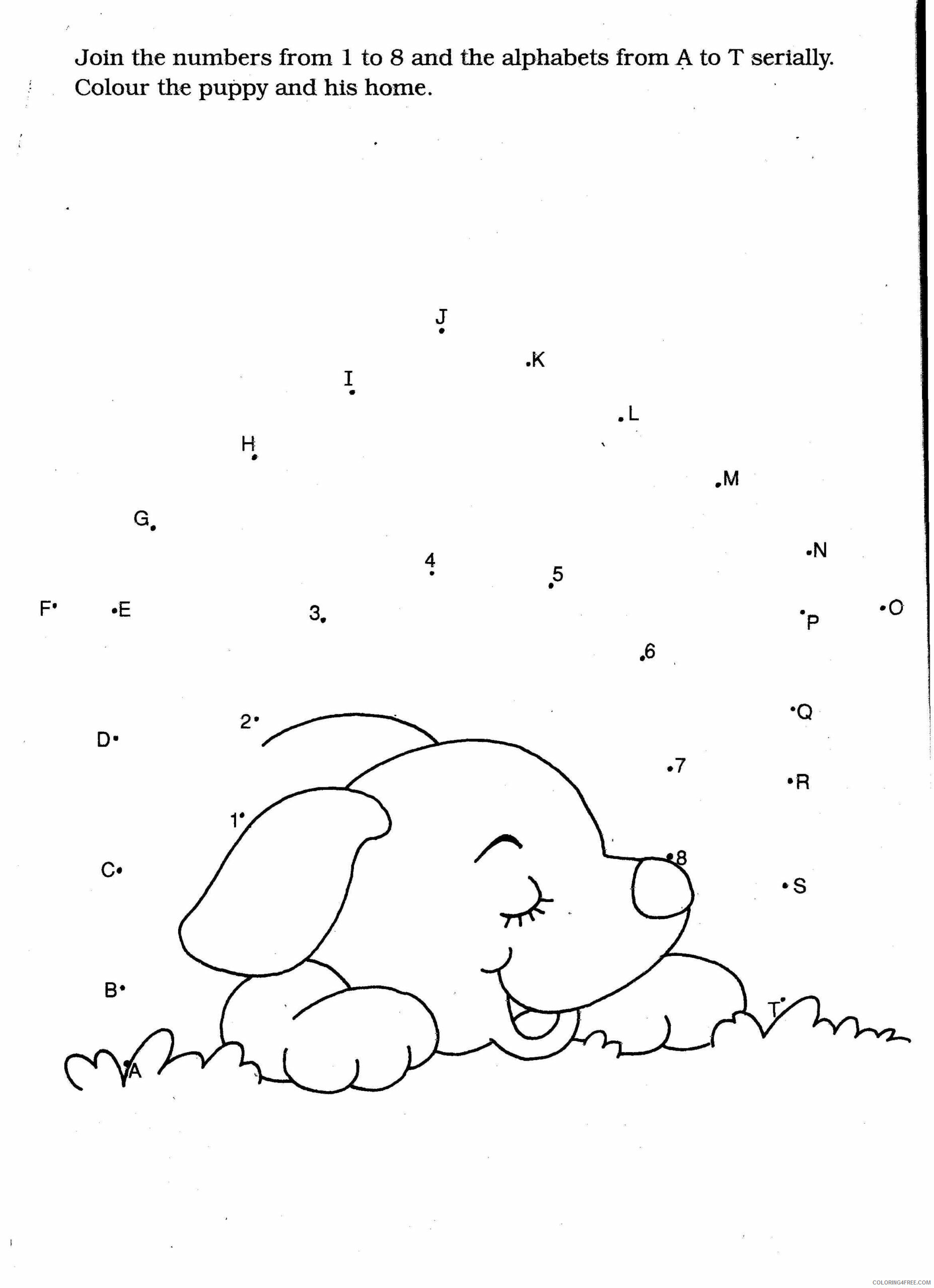 Adorable Puppy Coloring Pages Printable Sheets Puppy Related Keywords 2021 a 1726 Coloring4free