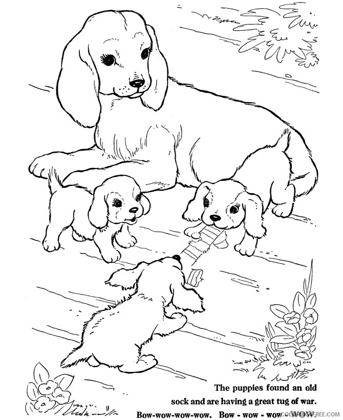 Adorable Puppy Coloring Pages Printable Sheets Puppy World Cute Puppy Pictures 2021 a 1 Coloring4free