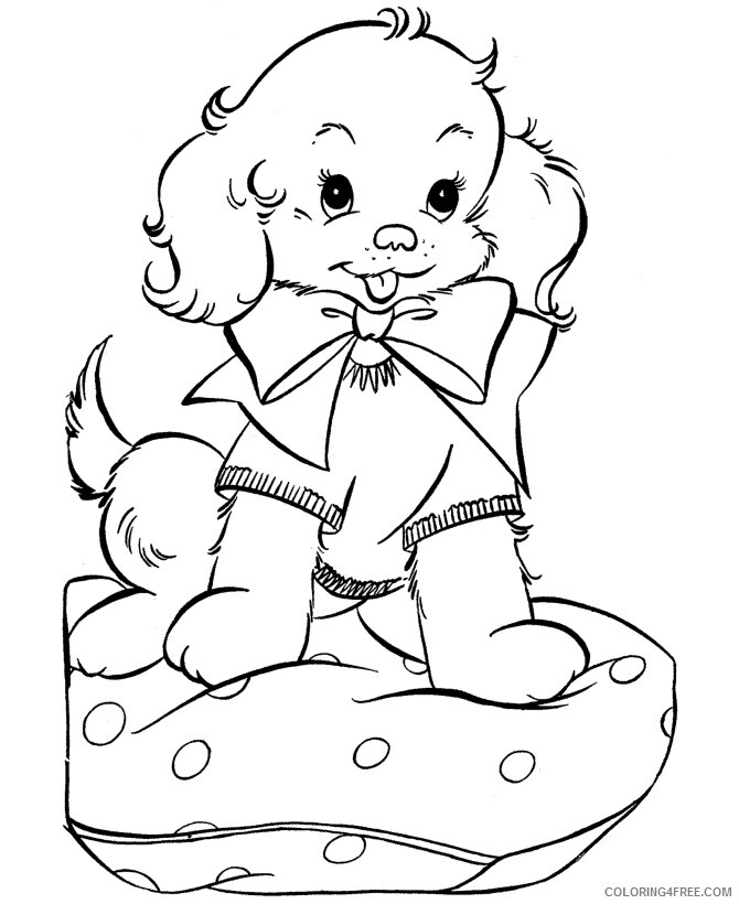 Adorable Puppy Coloring Pages Printable Sheets jake and the never land 2021 a 1717 Coloring4free