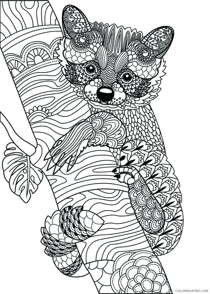 Adult Animals Coloring Pages Printable Sheets Animals For Adults Animal 2021 a 1776 Coloring4free