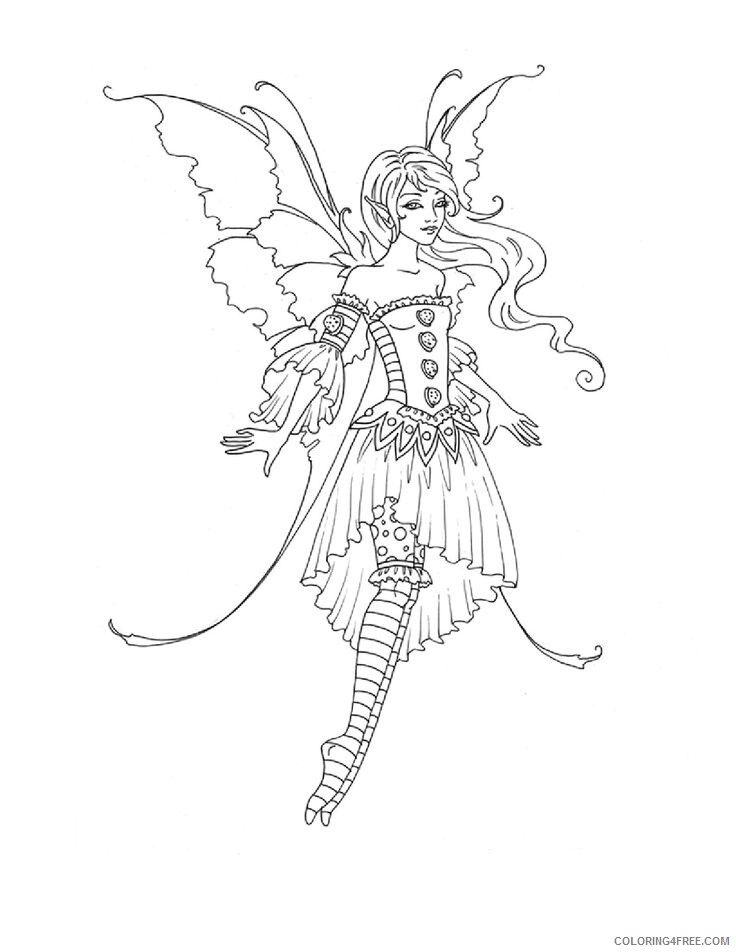 Adult Coloring Page Fairy Printable Sheets 1000 ideas about Fairy Coloring 2021 a 1835 Coloring4free