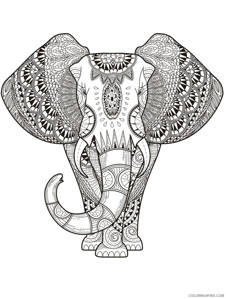 Adult Coloring Pages Animals Printable Sheets 1000 ideas about Adult Colouring 2021 a 1886 Coloring4free