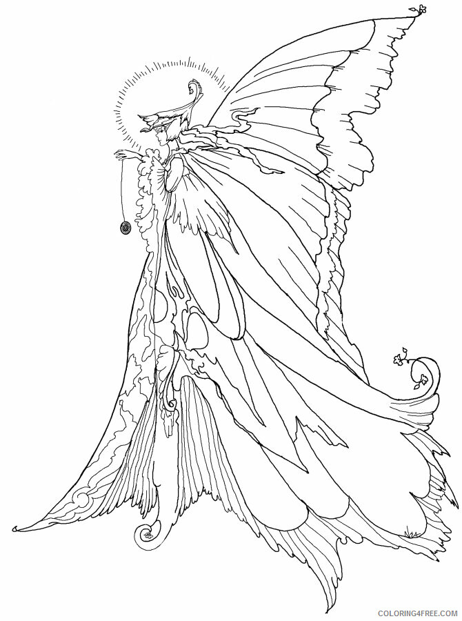 Adult Coloring Pages Fairies Printable Sheets Free Printable jpg 2021 a 1922 Coloring4free