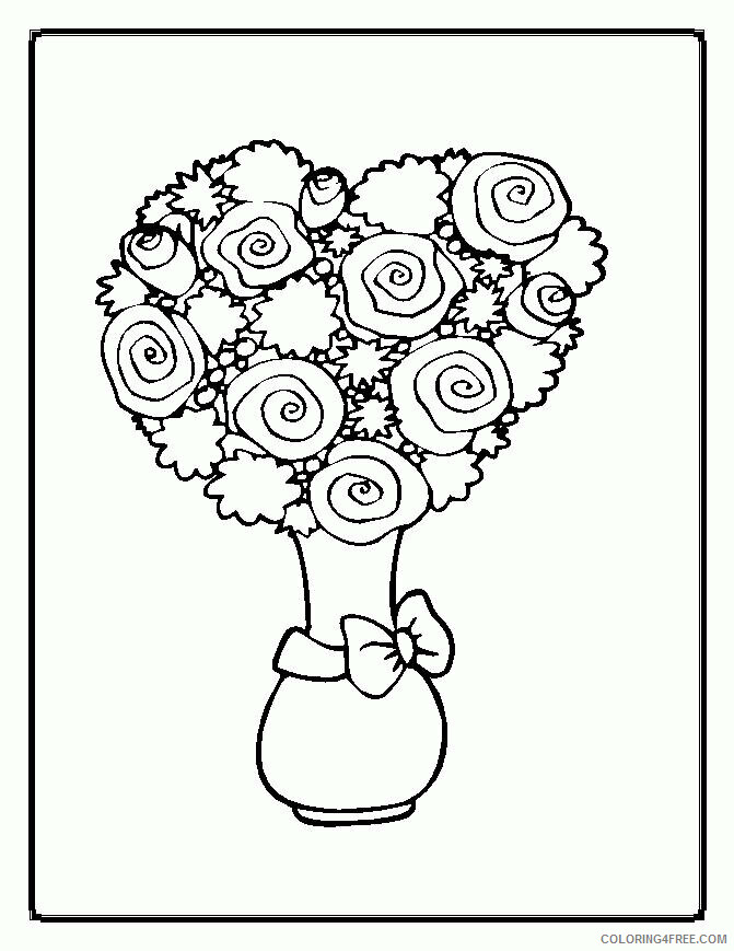 Adult Coloring Pages Flowers Printable Sheets Flower For Adults 2021 a 1931 Coloring4free