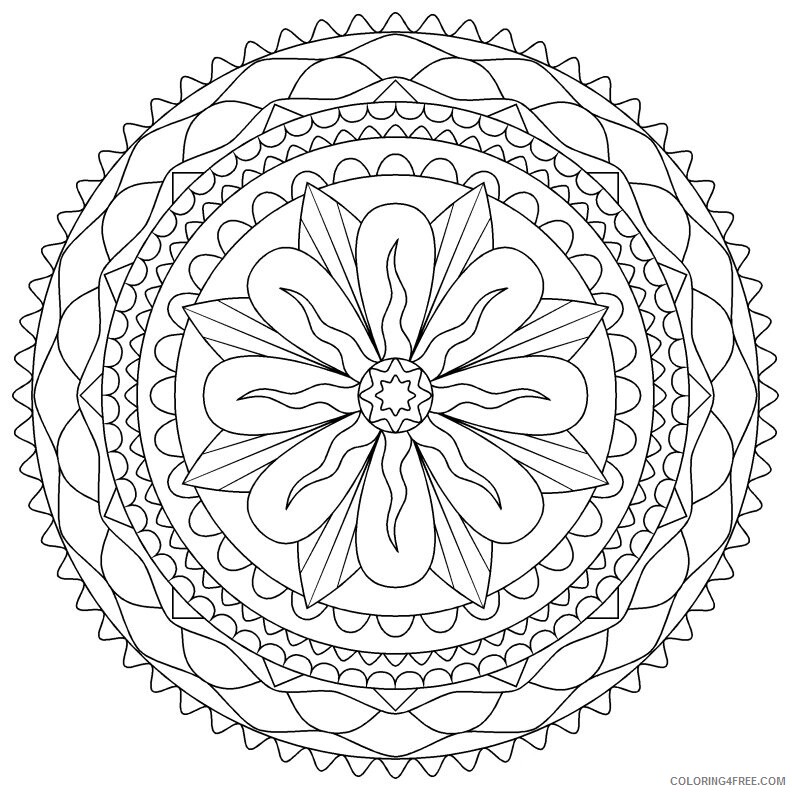 Adult Coloring Pages Flowers Printable Sheets d adult Colouring jpg 2021 a 1928 Coloring4free