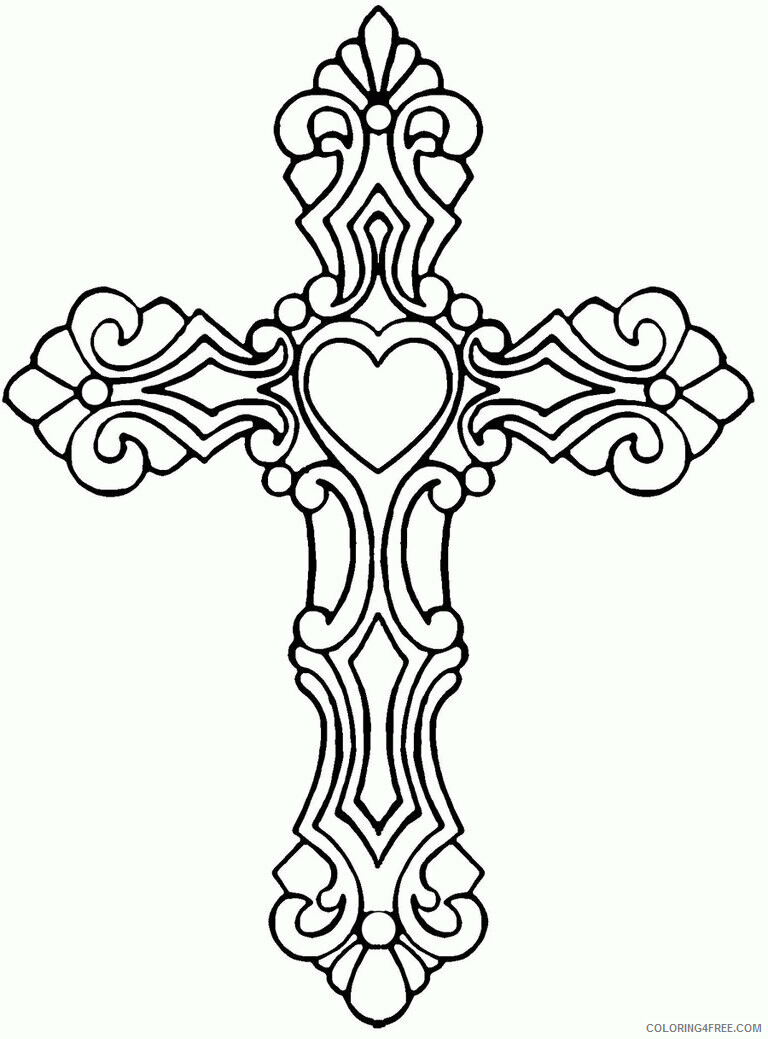 Adult Coloring Pages Free Celtic Printable Sheets Printable Celtic Cross Pages 2021 a 1962 Coloring4free
