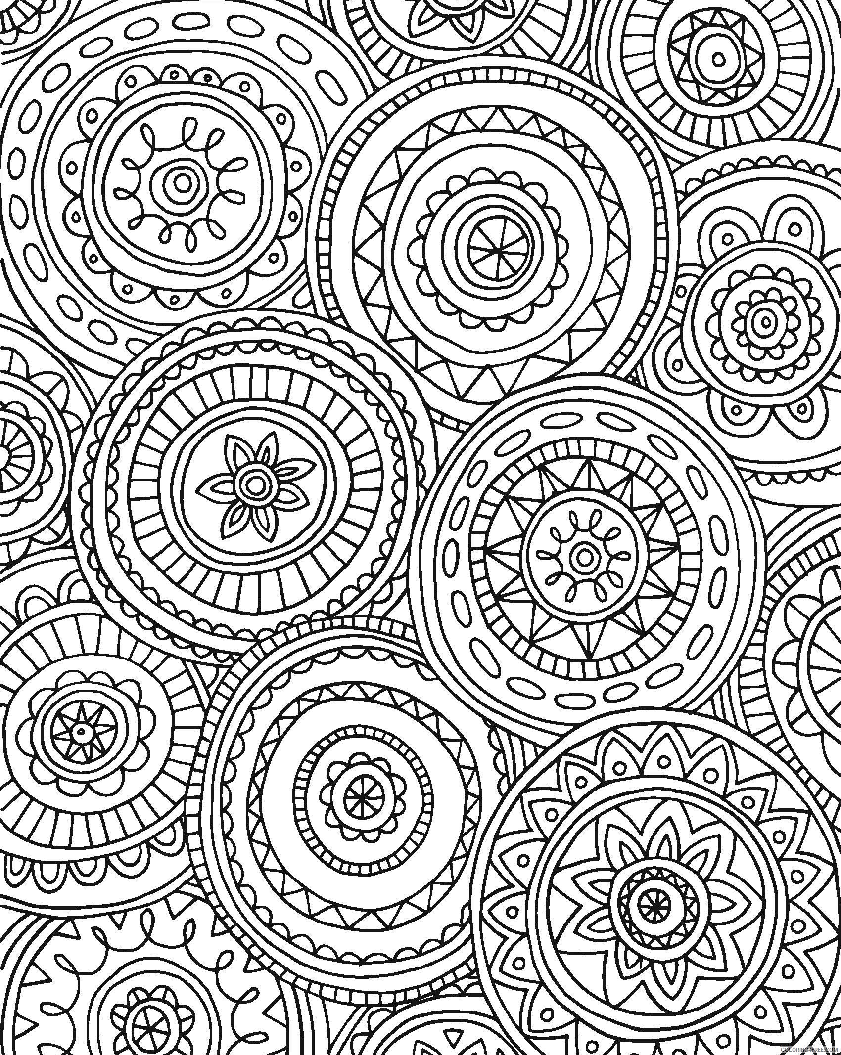 Adult Coloring Pages Mandalas Printable Sheets 19 of the Best Colouring 2021 a 1987 Coloring4free